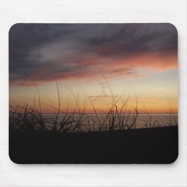 Lake Michigan Sunset Mouse Mat (Front)