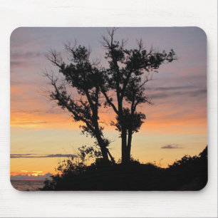 Lake Michigan Sunset Mouse Mat