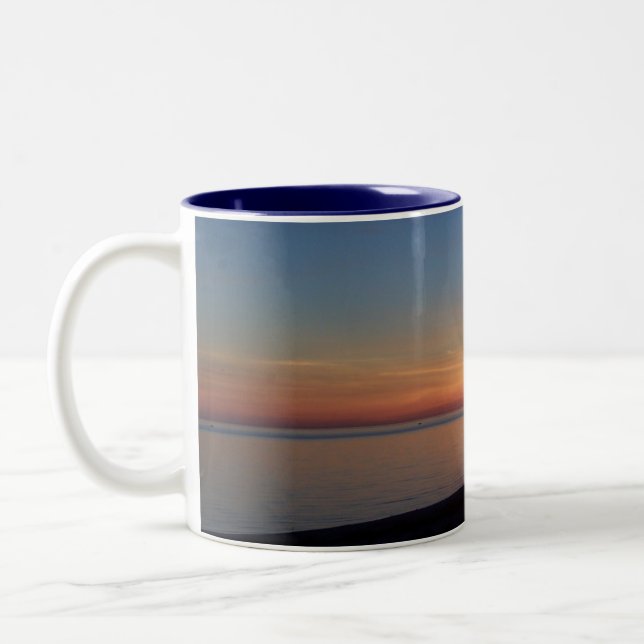 Lake Michigan Sunset Mug (Left)