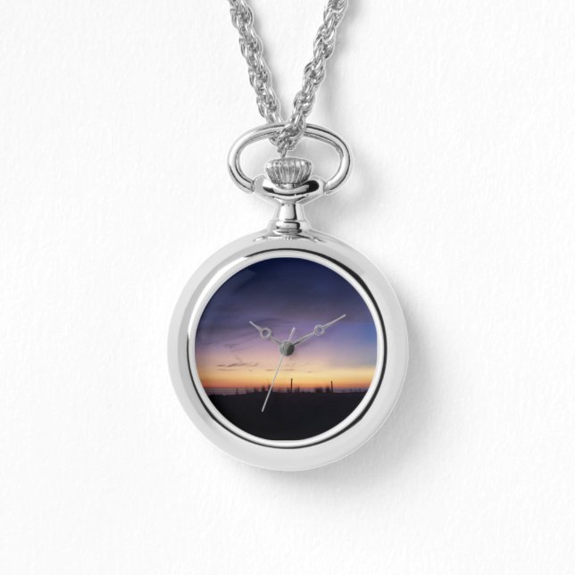Lake Michigan Sunset Watch (Front)
