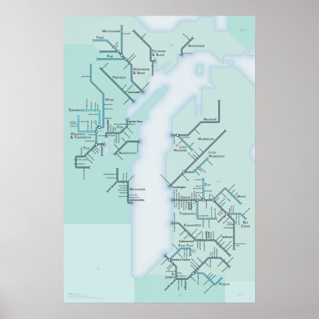 Lake Michigan Systems Poster (Front)