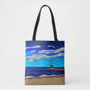 Lake Michigan - Tote Bag
