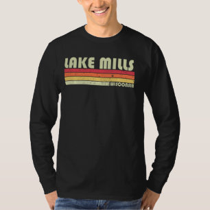 LAKE MILLS WI WISCONSIN Funny City Home Roots Gift T-Shirt