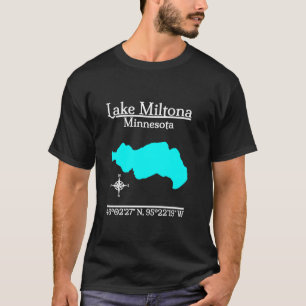 Lake Miltona Minnesota Long Sleeve T Shirt