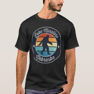 Lake Minatare Nebraska Sasquatch Souvenir T-Shirt