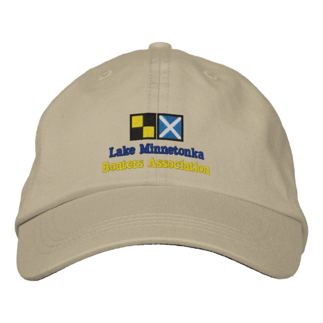 Lake Minnetonka, Boaters Association Embroidered Hat (Front)