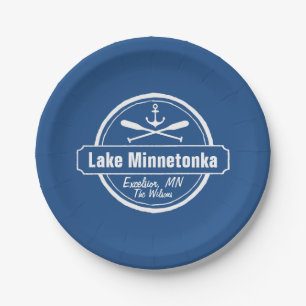 Lake Minnetonka Minnesota anchor town and name Paper Plate