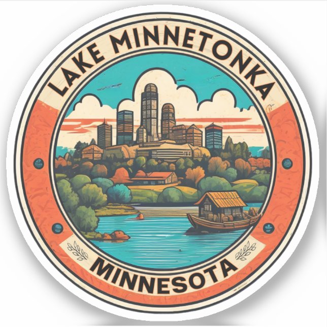  Lake Minnetonka, Minnesota fishing and boating (Front)