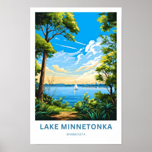 Lake Minnetonka Minnesota Travel Print