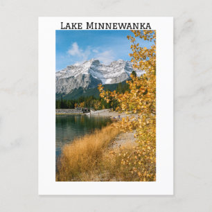 Lake Minnewanka   Banff National Park   Canada Postcard