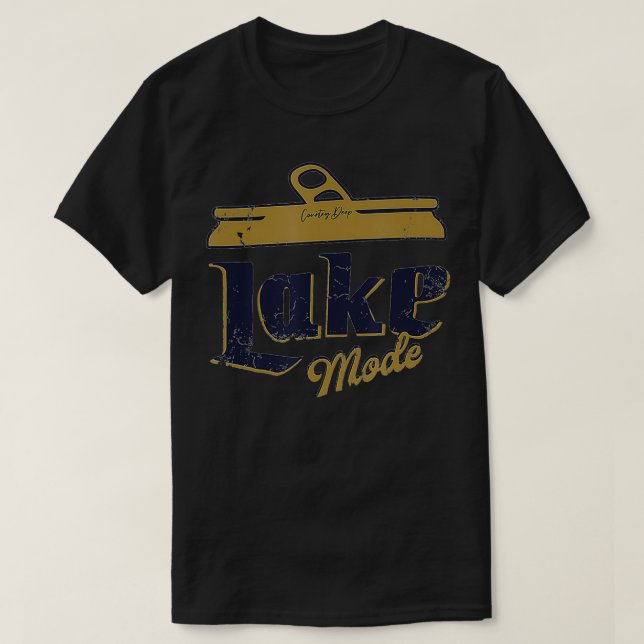 Lake Mode Crewneck  T-Shirt (Design Front)
