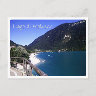 Lake Molveno - Trentino Alto Adige - Postcard