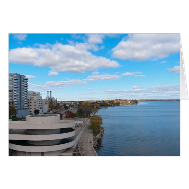 Lake Monona and Madison Wisconsin (Front Horizontal)