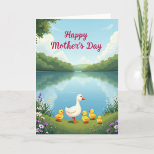 Lake Mothers Day Waterfowl Card