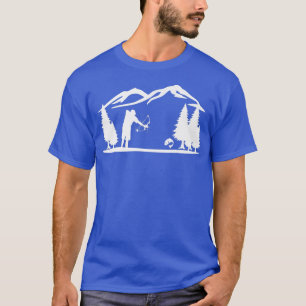 Lake Mountain Bowfishing Bowfisherman Bow Fishing  T-Shirt