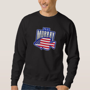 Lake Murray Crappie Fishing Usa Flag Sweatshirt