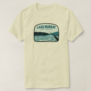 Lake Murray South Carolina Fishing Rod T-Shirt