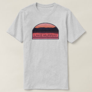 Lake Murray South Carolina Red Sunrise T-Shirt