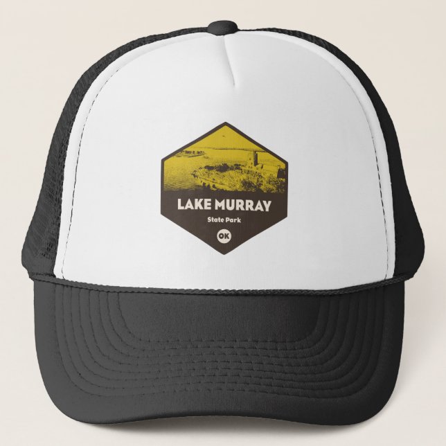 Lake Murray State Park Oklahoma Trucker Hat (Front)