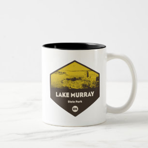Lake Murray State Park Oklahoma Two-Tone Coffee Mug
