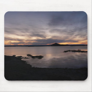 Lake Myvatn sunset mousepad