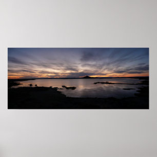 Lake Myvatn sunset poster