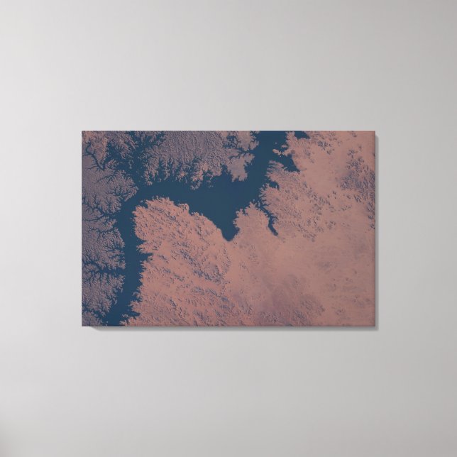 Lake Nasser Canvas Print (Front)