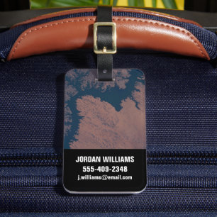 Lake Nasser Luggage Tag