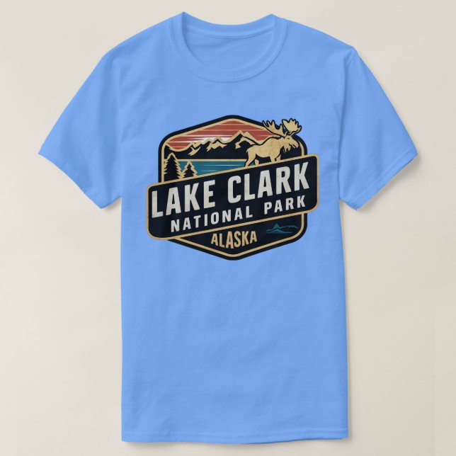 Lake National Park Alaska US TShirt 2 (Design Front)