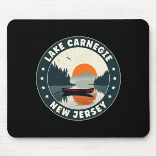 Lake Negie New Jersey Sunset T Shirt Mouse Mat