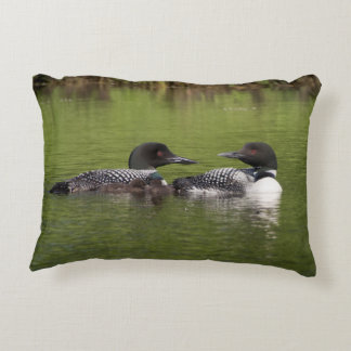 Lake Nettie Loons pillow