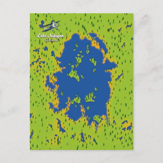 Lake Nipigon Invitation Postcard