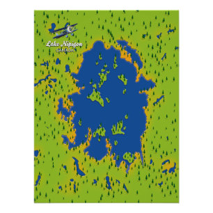 Lake Nipigon Poster