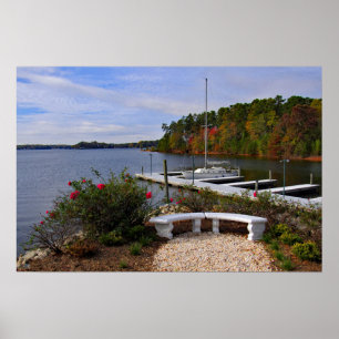 Lake Norman in Autumn Poster
