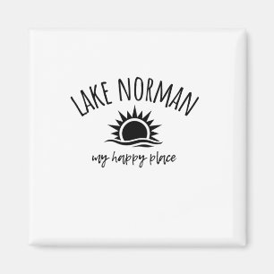 Lake Norman My Happy Place Nc Boating Fishing Camp Magnet