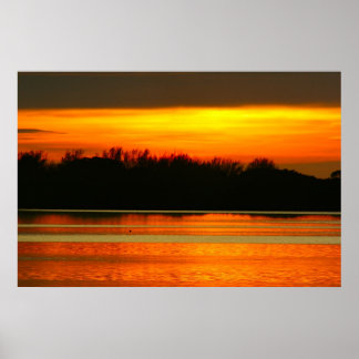 Lake Norman, NC Sunset Poster