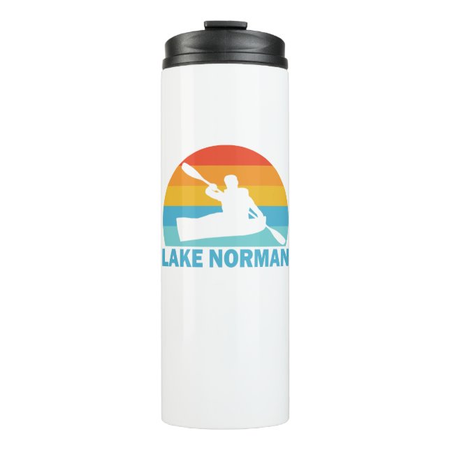 Lake Norman North Carolina Kayak Thermal Tumbler (Front)