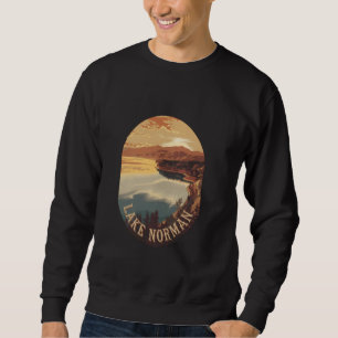 Lake Norman Sunset Over Serene Waters Sweatshirt