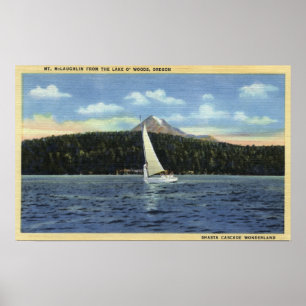 Lake O' The Woods, Oregon Poster