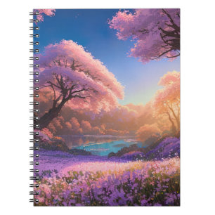 Lake of Azure Dreams Notebook