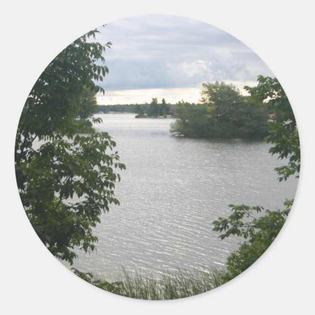 Lake Of  Beauty Sticker (Front)