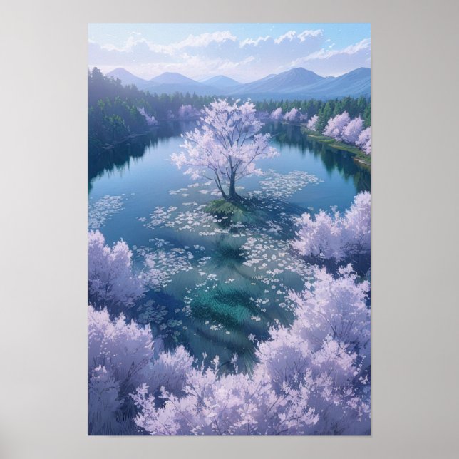 Lake of Blossoms Poster (Front)