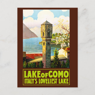 Lake of Como Italy's Loveliest Lake, Postcard