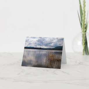 Lake of Menteith, Scotland Greeting card