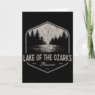 Lake Of The Ozarks Missouri Outdoors Vintage Card