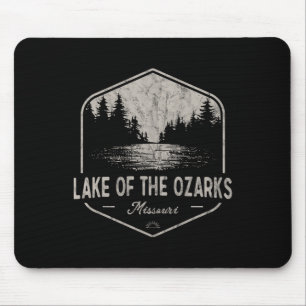 Lake Of The Ozarks Missouri Outdoors Vintage Mouse Mat