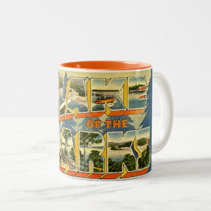 Lake of the Ozarks Two-Tone Coffee Mug
