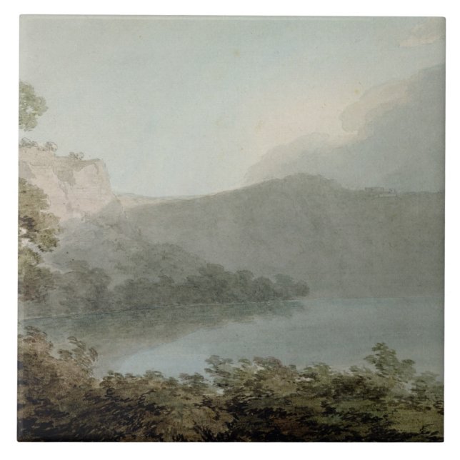 Lake of Vico Between Rome and Florence, 1783 (grap Tile (Front)