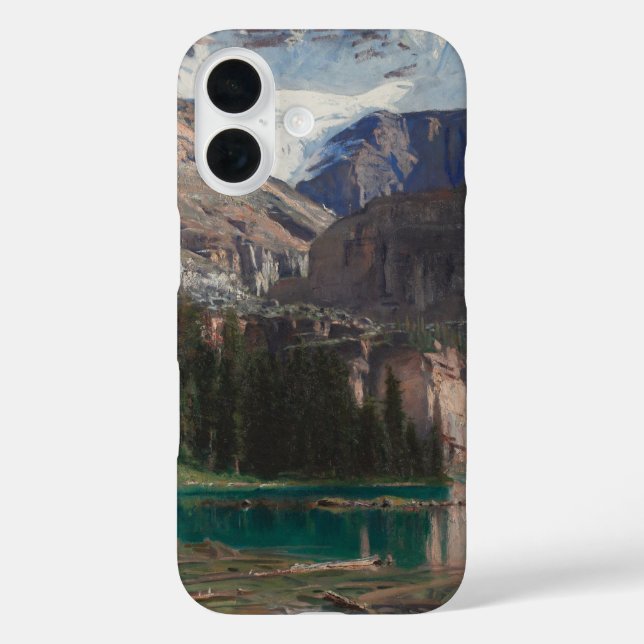 Lake O'Hara by John Singer Sargent, Victorian Art Case-Mate iPhone Case (Back)