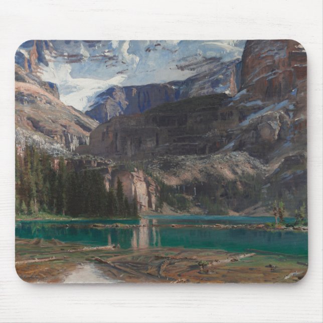 Lake O'Hara by John Singer Sargent, Victorian Art Mouse Mat (Front)